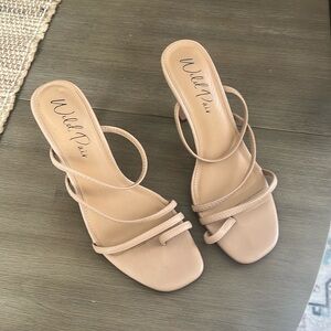 Nude heels